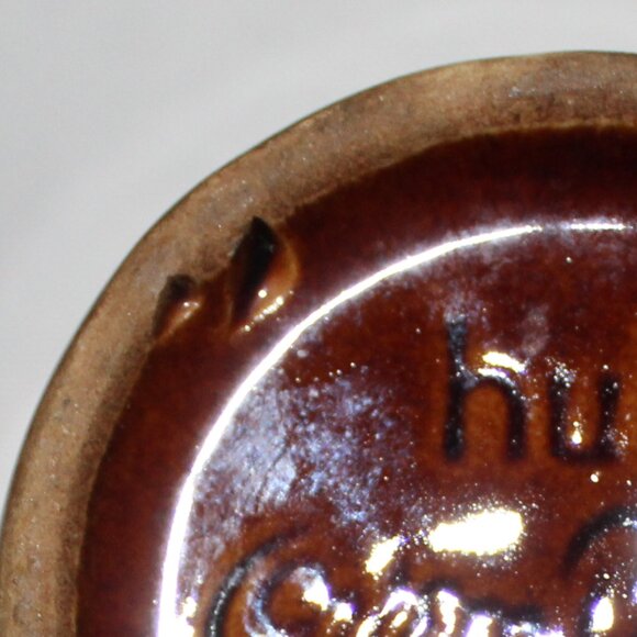 Vintage Hull Pottery Brown Drip Mug - Picture 7 of 9